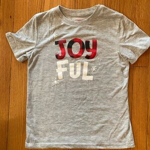 Target Wondershop kids holiday Christmas pajama shirt. Size 10